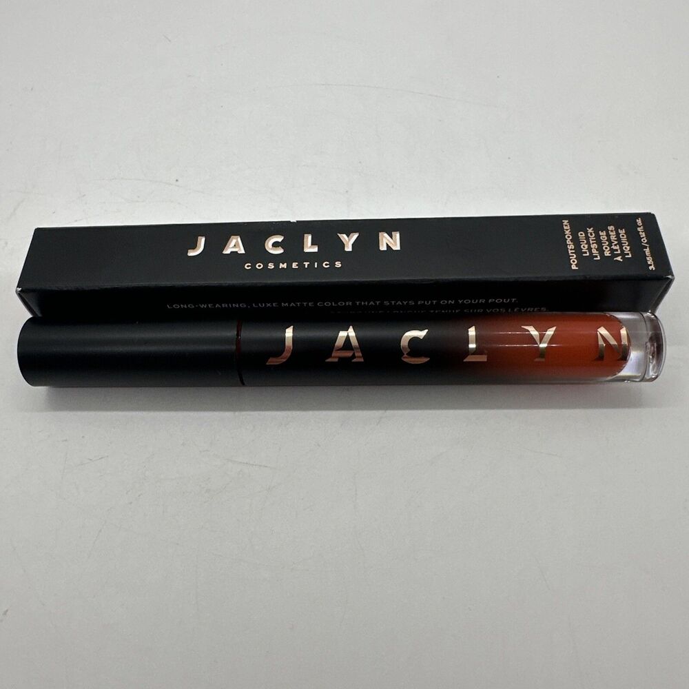 Jaclyn Cosmetics Poutspoken Liquid Lipstick "No Rules" 0.12 fl. oz. - New in Box